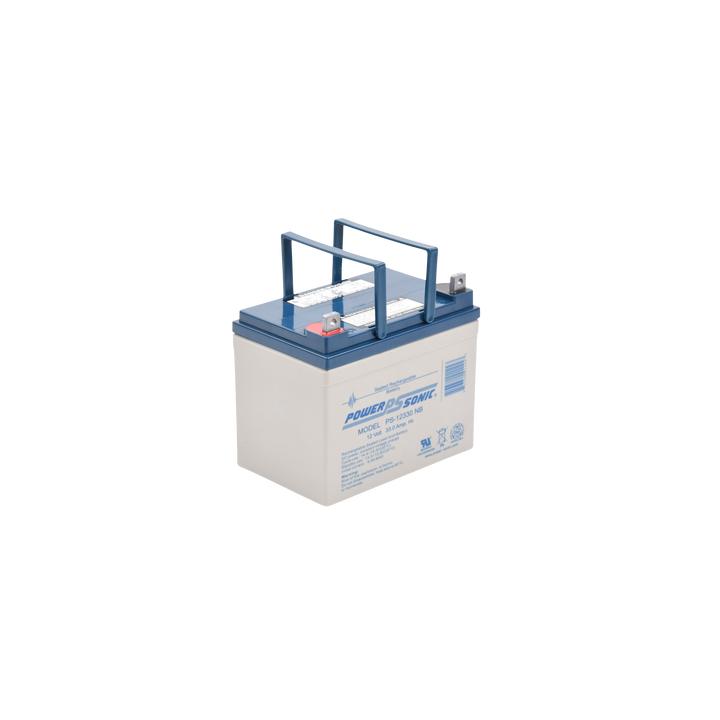 Batería 12V, 33AH, Para Respaldo, Tecnologías AGM/VRLA, 5 Años Vida Útil, Terminales tipo NB, Reconocida UL