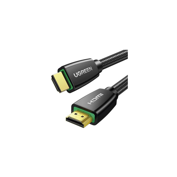 Cable HDMI 2.0 de Nylon Trenzado / 2 Metros (6.56 Pies) / 4K@60Hz / HDR / 3D / HEC (Canal Ethernet HDMI) / ARC (Canal