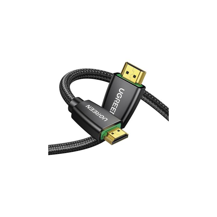 Cable HDMI 2.0 de Nylon Trenzado / 2 Metros (6.56 Pies) / 4K@60Hz / HDR / 3D / HEC (Canal Ethernet HDMI) / ARC (Canal