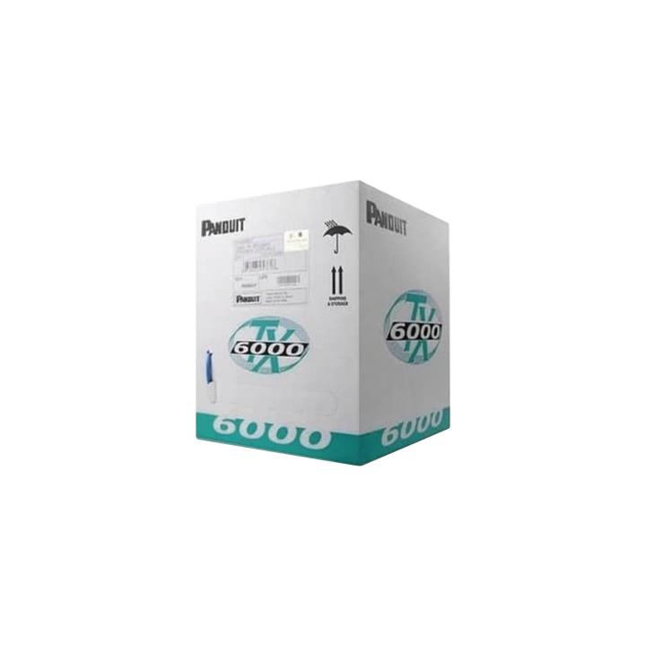 Bobina de Cable UTP 305 m. de Cobre, TX6000™ PanNet, Reelex, Blanco, Categoría 6 Mejorado (23 AWG), PVC (CMR,
