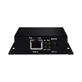 Inyector PoE Extenido Industrial / PoE 802.3 af/at Hasta 30W / Conexión plug and play / Alcance de hasta 250 metros /
