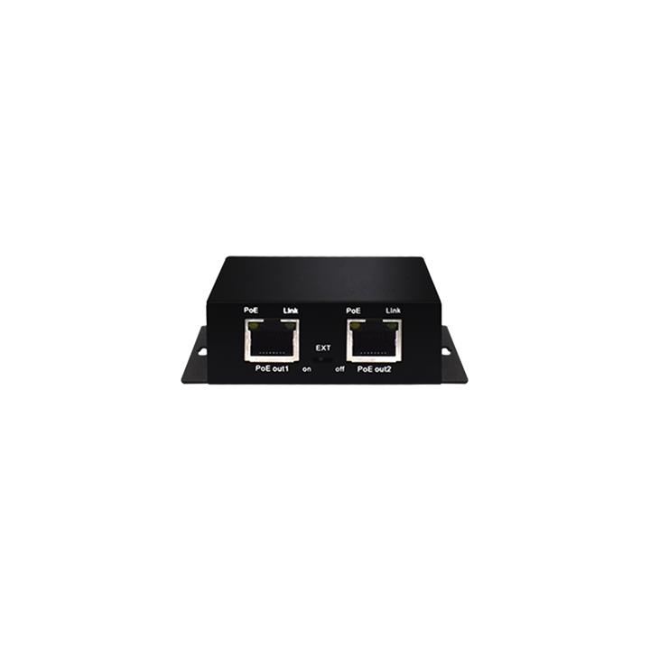 Inyector PoE Extenido Industrial / PoE 802.3 af/at Hasta 30W / Conexión plug and play / Alcance de hasta 250 metros /
