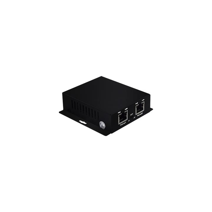 Inyector PoE Extenido Industrial / PoE 802.3 af/at Hasta 30W / Conexión plug and play / Alcance de hasta 250 metros /