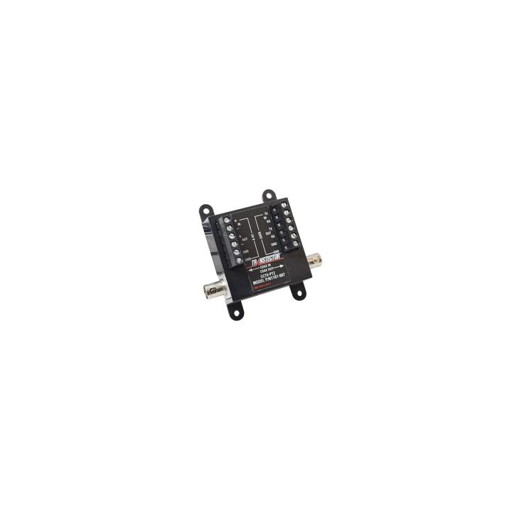 Protector Cámaras PTZ CCTV / SASD / 12-24V + Coaxial BNC + RS-232/422/485 / 150A / Bidireccional