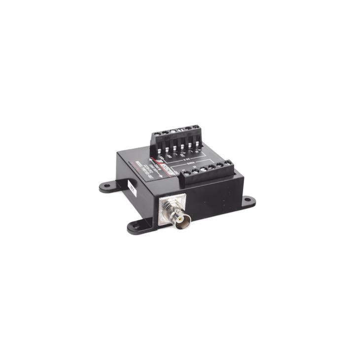 Protector Cámaras PTZ CCTV / SASD / 12-24V + Coaxial BNC + RS-232/422/485 / 150A / Bidireccional