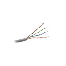 Bobina de Cable de 305 Metros (1000 Pies) UTP Cat5e / Color Gris / UL, CM, Probado a 350 Mhz / Para Aplicaciones de