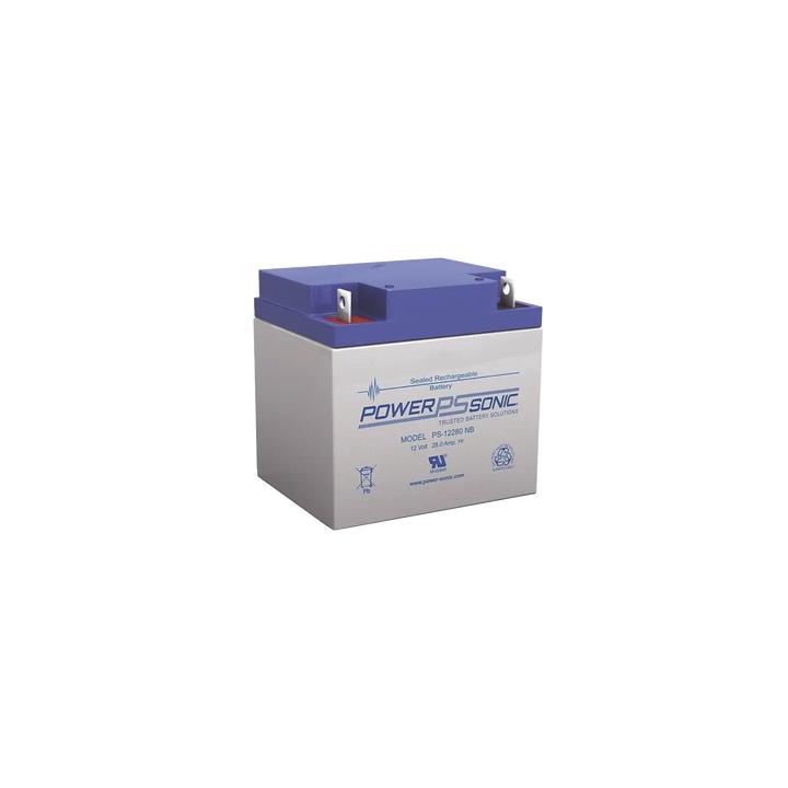 Batería 12V, 28AH, Para Respaldo, Tecnologías AGM/VRLA, 5 Años Vida Útil, Terminales NB, Reconocida UL