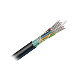 Cable de Fibra Óptica 6 Hilos, OSP (Planta Externa), Armada, Gel, HDPE (Polietileno de Alta Densidad), Multimodo OM3