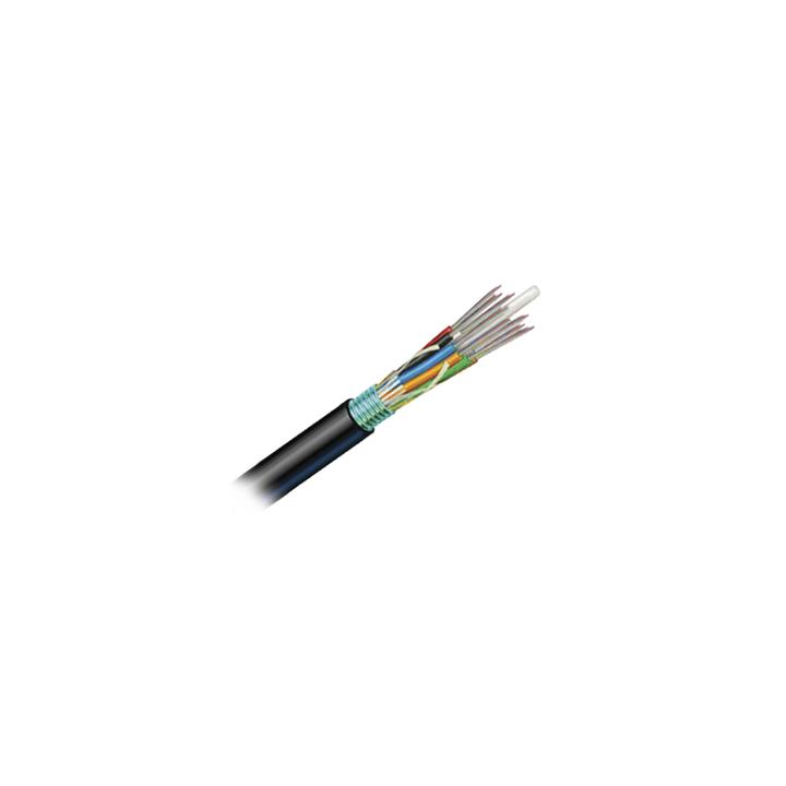 Cable de Fibra Óptica 6 Hilos, OSP (Planta Externa), Armada, Gel, HDPE (Polietileno de Alta Densidad), Multimodo OM3