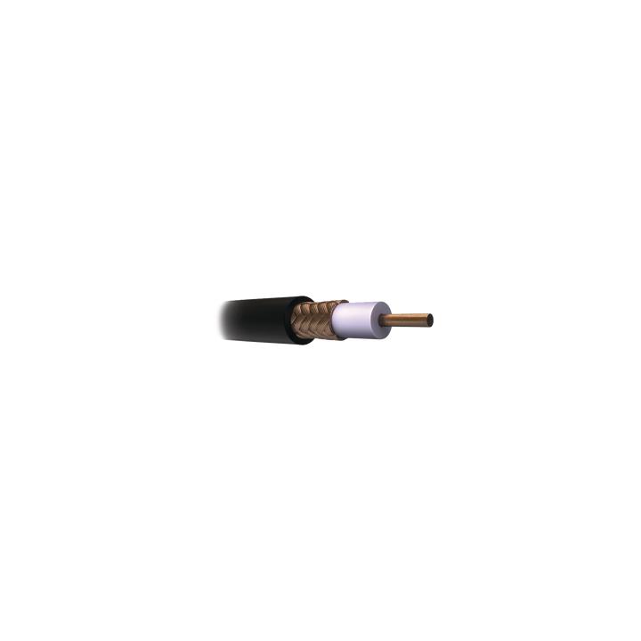 Cable Coaxial RG11/U, 305 Metros (1000 Pies), Bobina de 305 Metros (1000 Pies) Color Negro, AWG 14 Aislamiento