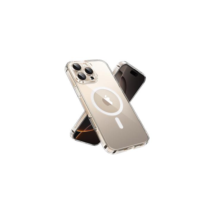 Funda protectora magnética transparente UGREEN Classy para iPhone 16 Pro (transparente)