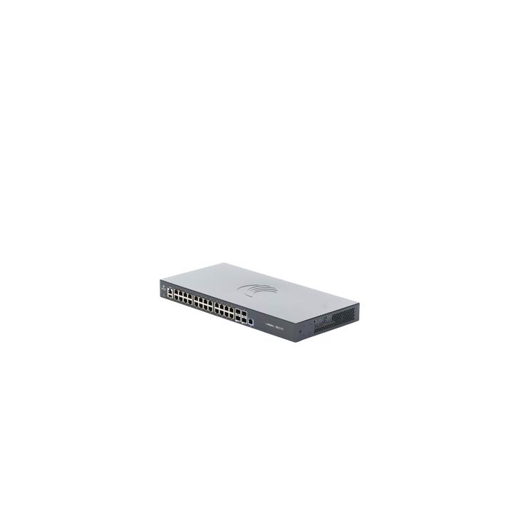 Switch cnMatrix EX2028 capa 3 de 28 puertos (24 Ethernet Gigabit, 4 SFP+) administración desde la Nube (MX-EX2028XXA-U)