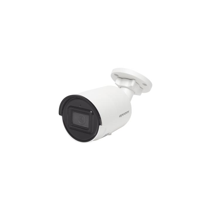 Bala IP 4 Megapixel / Lente 2.8 mm / 40 mts IR EXIR / IP67 / WDR 120 dB / PoE / Micrófono Integrado / ACUSENSE (Filtro