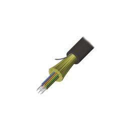 Cable de Fibra Óptica de 6 Hilos, Interior/Exterior, Tight Buffer, No Conductiva (Dieléctrica), Plenum, Monomodo OS2,