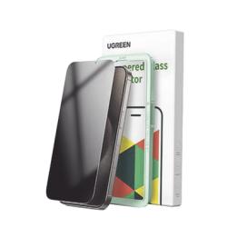 Protector de pantalla UGREEN HD con marco de instalación para iPhone 16 Pro Max (paquete de 1)