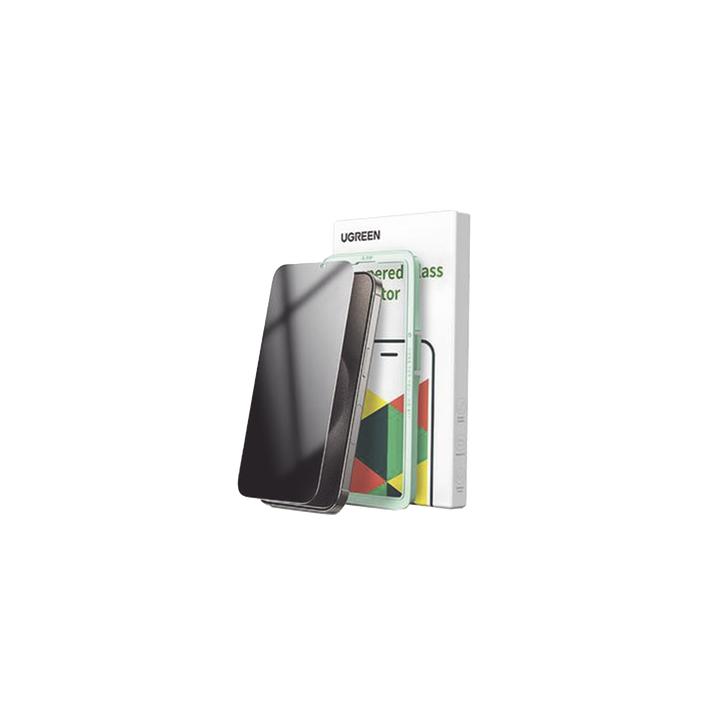 Protector de pantalla UGREEN HD con marco de instalación para iPhone 16 Pro Max (paquete de 1)