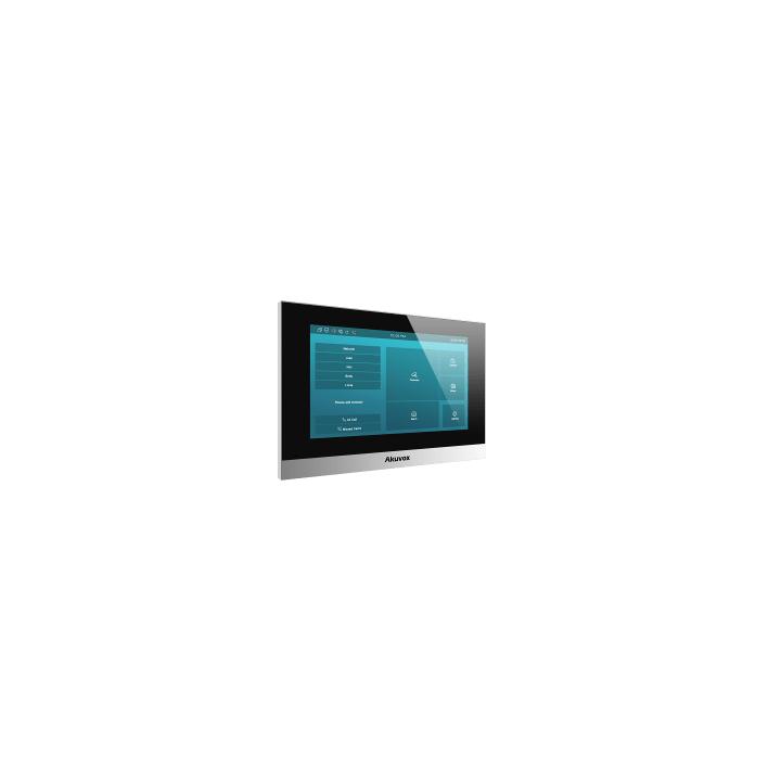 Monitor Color Plata Linux / Pantalla Touch de 7 Pulgadas / SIP / POE / WIFI / Compatible con Frentes de Calle Akuvox