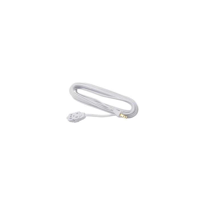 Extensión Eléctrica Doméstica de 6 metros / 127 V CA 8 A Máximo / Color Blanco.