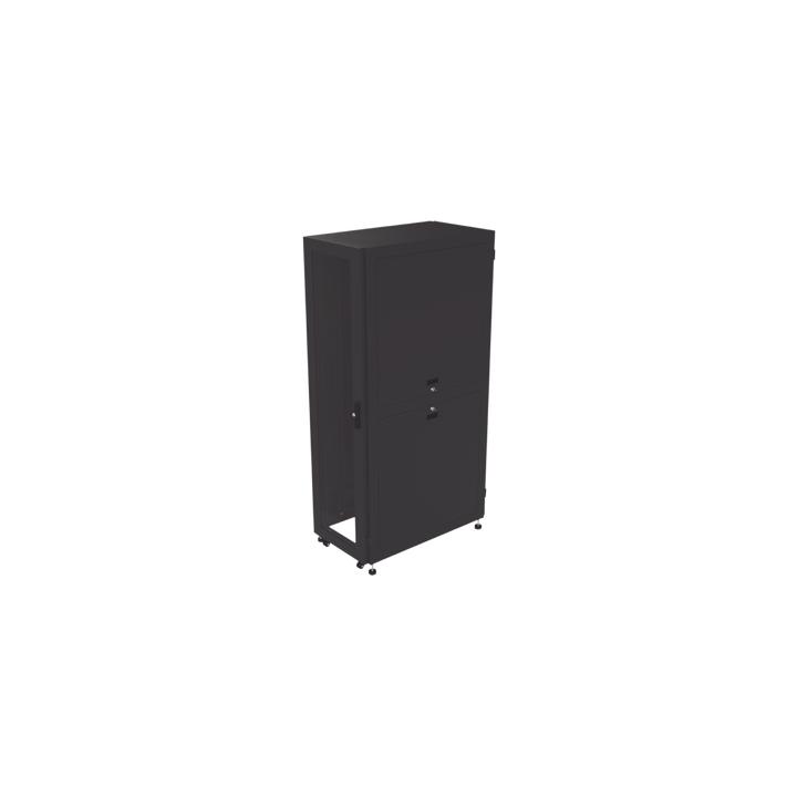 Gabinete para Telecomunicaciones Rack Estándar de 19", 42UR, 600 mm Ancho x 1000 mm Profundidad. Fabricado en Acero,