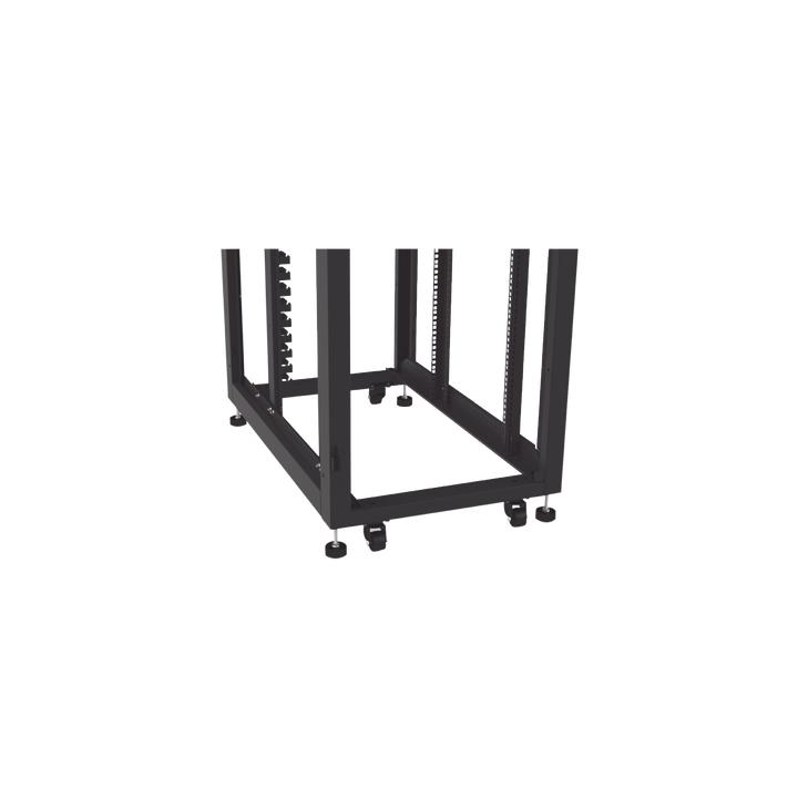 Gabinete para Telecomunicaciones Rack Estándar de 19", 42UR, 600 mm Ancho x 1000 mm Profundidad. Fabricado en Acero,
