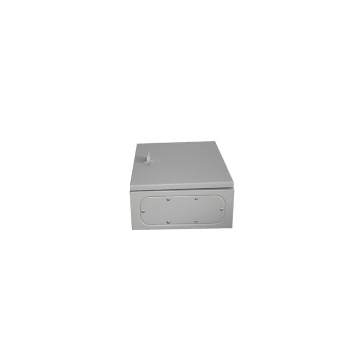 Gabinete de Acero IP66 Uso en Intemperie (250 x 300 x 150 mm) con Placa Trasera Interior Metálica y Compuerta Inferior