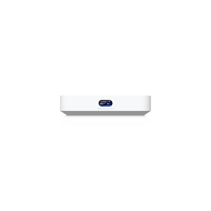 UCG Ultra Cloud Gateway Compacto con Soporte para  hasta 30+ Dispositivos UniFi, 300+ Clientes, Enrutamiento IDS/IPS de