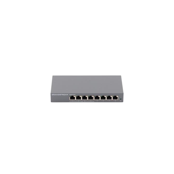 Switch PoE+ Gigabit No Administrable / 8 puertos 10/100/1000 Mbps / 4 puertos PoE+ /  hasta 60W