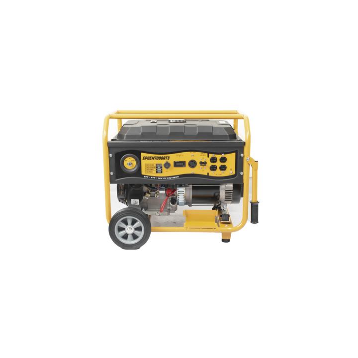Generador a Gasolina / Planta de Emergencia con Encendido Automático, 6.5KW, 220Vac 2 Fases, Jaula con Ruedas para