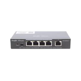 Switch Administrable PoE con 5 puertos Gigabit, 4 PoE 802.3af/at, gestión gratuita desde la nube, 54w