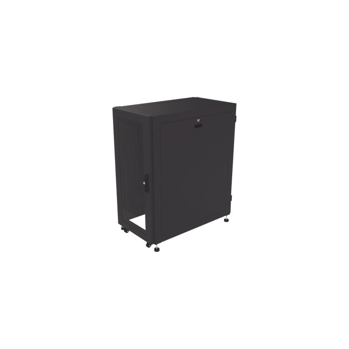 Gabinete Profesional para Telecomunicaciones de 24UR, 600 mm de Ancho x 1000 mm de Profundidad, Se envía el Gabinete