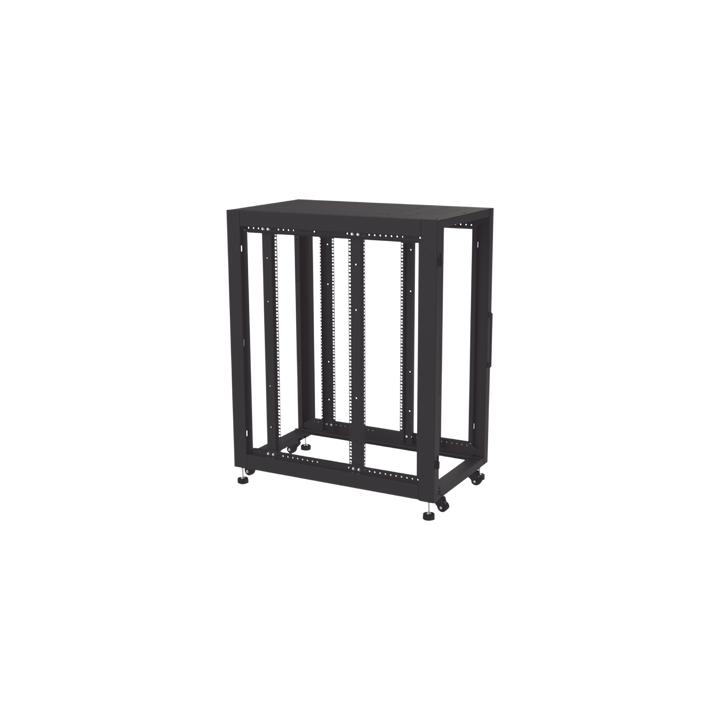 Gabinete Profesional para Telecomunicaciones de 24UR, 600 mm de Ancho x 1000 mm de Profundidad, Se envía el Gabinete