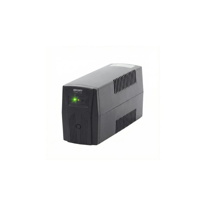 UPS de 600VA/360W / Topología Línea Interactiva / Entrada y Salida 120 Vca / Clavija NEMA 5-15P / 4 Tomas NEMA 5-15R/