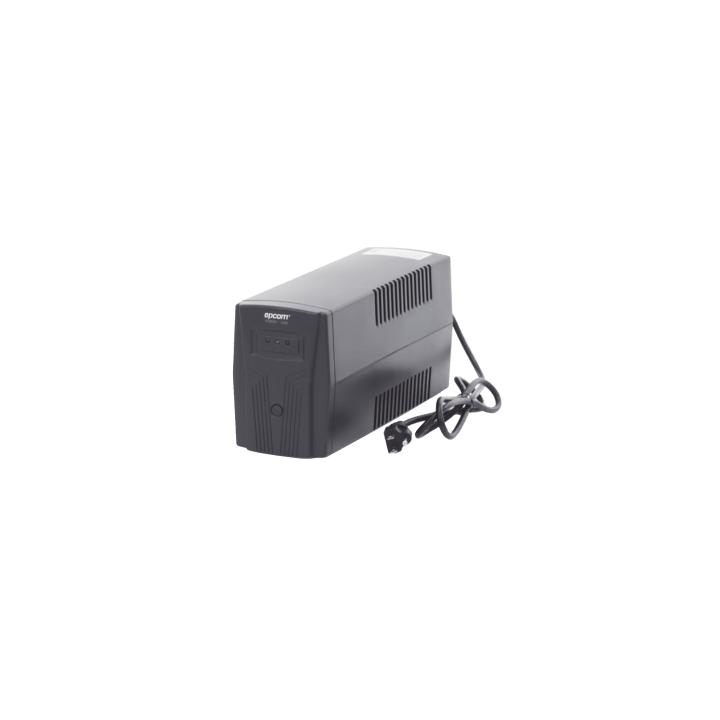 UPS de 600VA/360W / Topología Línea Interactiva / Entrada y Salida 120 Vca / Clavija NEMA 5-15P / 4 Tomas NEMA 5-15R/