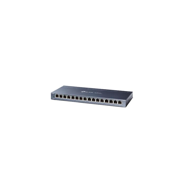 Switch Gigabit no administrable de 16 puertos 10/100/1000 Mbps para escritorio