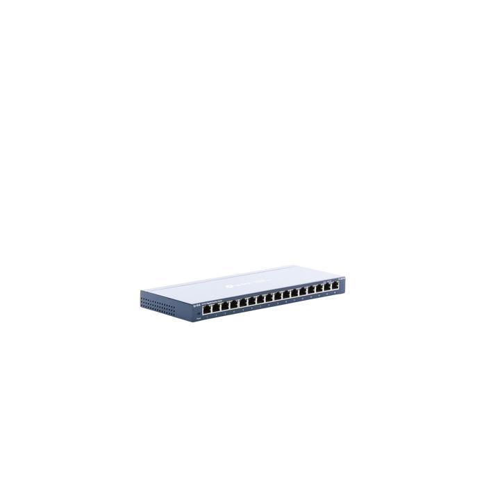 Switch Gigabit no administrable de 16 puertos 10/100/1000 Mbps para escritorio