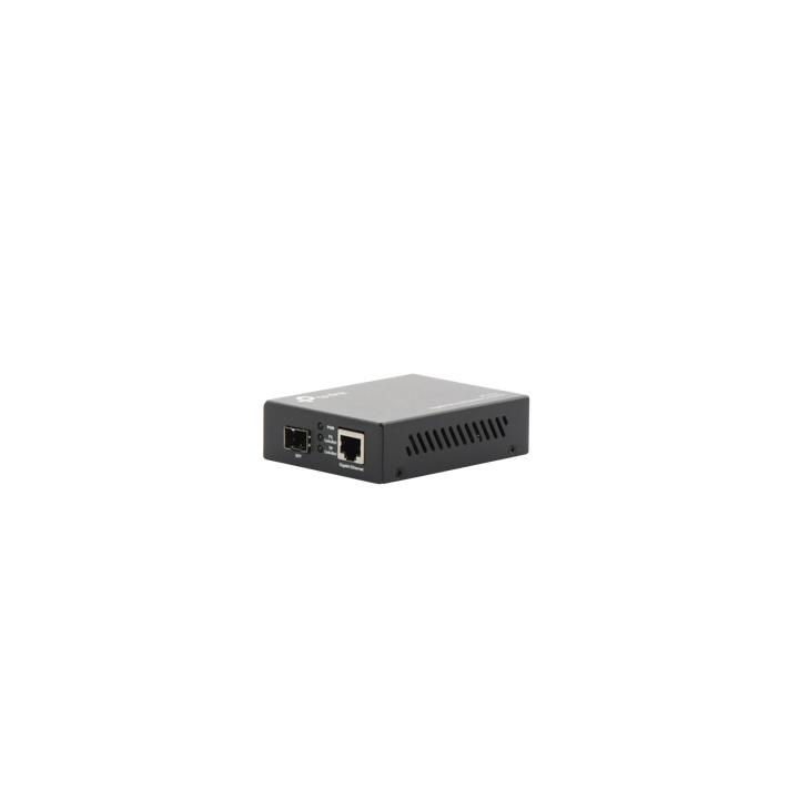 Convertidor Fibra Óptica Monomodo o Multimodo / 1 Puerto SFP 1000 Mbps / 1 Puerto RJ45 10/100/1000 Mbps / Plug and Play