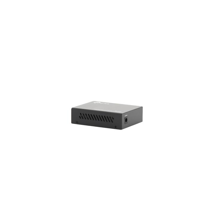 Convertidor Fibra Óptica Monomodo o Multimodo / 1 Puerto SFP 1000 Mbps / 1 Puerto RJ45 10/100/1000 Mbps / Plug and Play