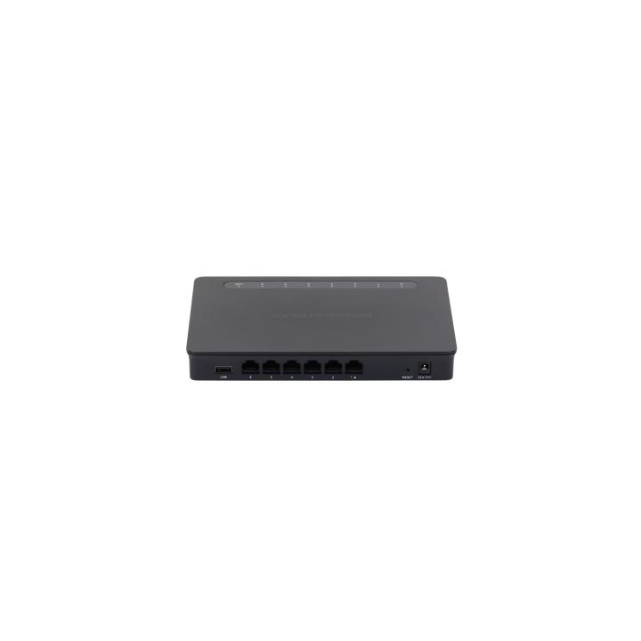 Router Gigabit VPN / Balanceador de cargas / 30,000 sesiones NAT /  6 puertos 10/100/1000 Mbps (WAN/LAN) / Compatible
