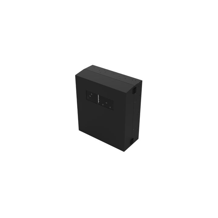 Gabinete de Pared con Rack Horizontal de 6 UR, con Ventanilla de Inspección, Se envía el Gabinete Armado.
