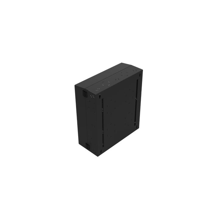 Gabinete de Pared con Rack Horizontal de 6 UR, con Ventanilla de Inspección, Se envía el Gabinete Armado.