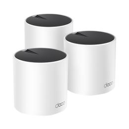 Kit 3 Routers Inalámbricos MESH Interior para Hogar / Doble Banda Wi-Fi 6 AX3000 Mbps / 3 Puerto Gigabit WAN/LAN / 2