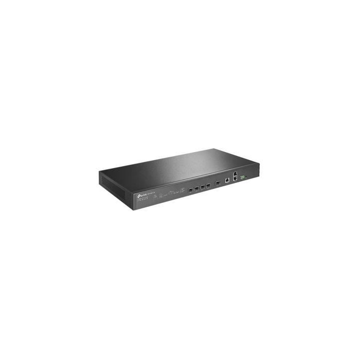 Delta Stream - OLT de 4 puertos GPON / Conexión de hasta 512 ONUs / 1 Puerto Gigabit RJ45 Uplink /  1 Puertos SFP+