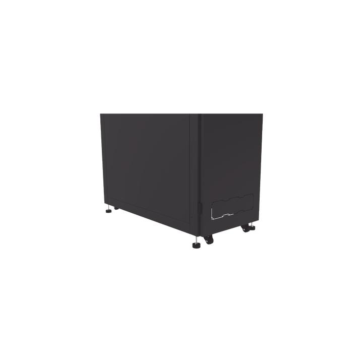 Gabinete Profesional para Telecomunicaciones de 45UR, 1200 mm Profundidad, Incluye 2 Organizadores Verticales de 45