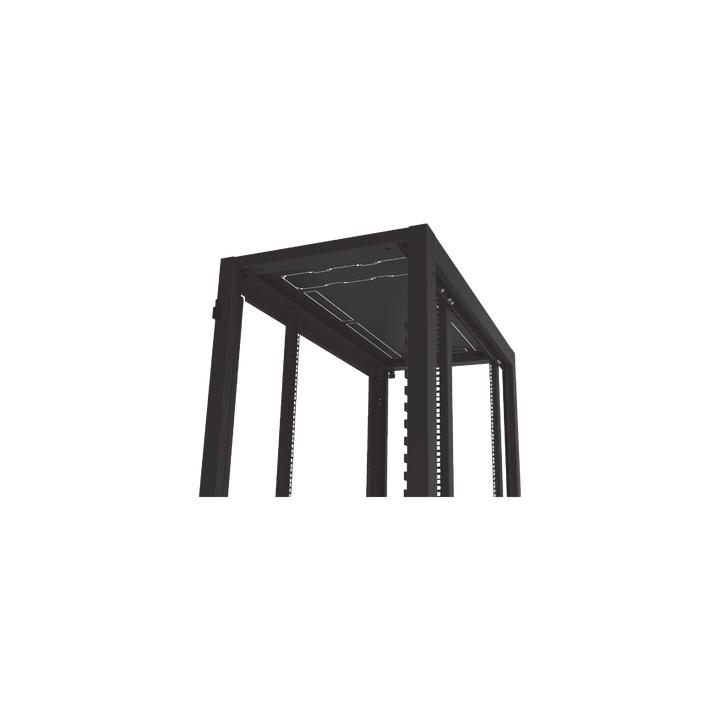 Gabinete Profesional para Telecomunicaciones de 45UR, 1200 mm Profundidad, Incluye 2 Organizadores Verticales de 45