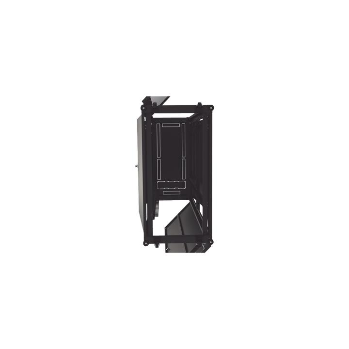 Gabinete Profesional para Telecomunicaciones de 45UR, 1200 mm Profundidad, Incluye 2 Organizadores Verticales de 45