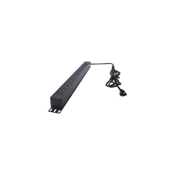 PDU Barra Multicontactos Vertical con 14 Salidas 125V/15A, Contactos Tipo NEMA