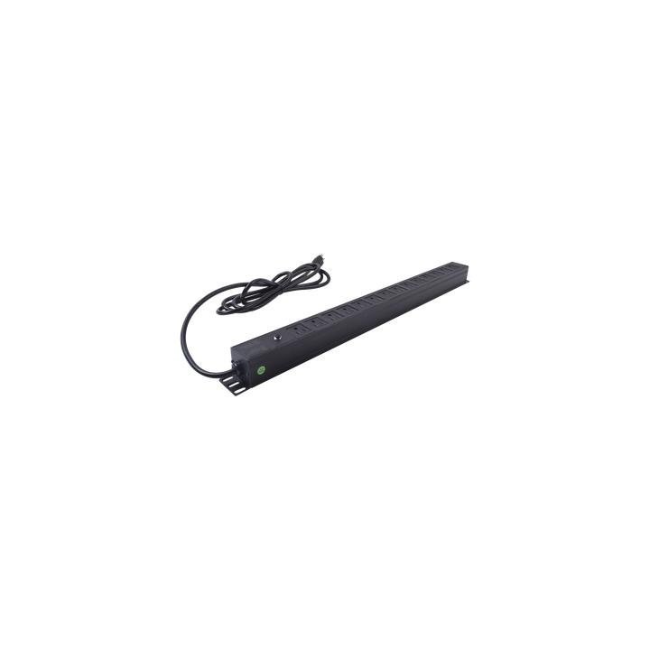 PDU Barra Multicontactos Vertical con 14 Salidas 125V/15A, Contactos Tipo NEMA