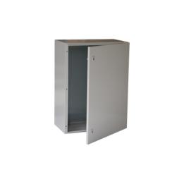 Gabinete de Acero IP66 Uso en Intemperie (400 x 600 x 250 mm) con Placa Trasera Interior Metálica y Compuerta Inferior