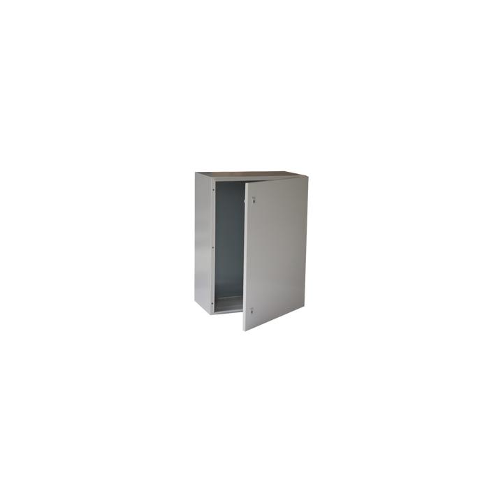 Gabinete de Acero IP66 Uso en Intemperie (400 x 600 x 250 mm) con Placa Trasera Interior Metálica y Compuerta Inferior