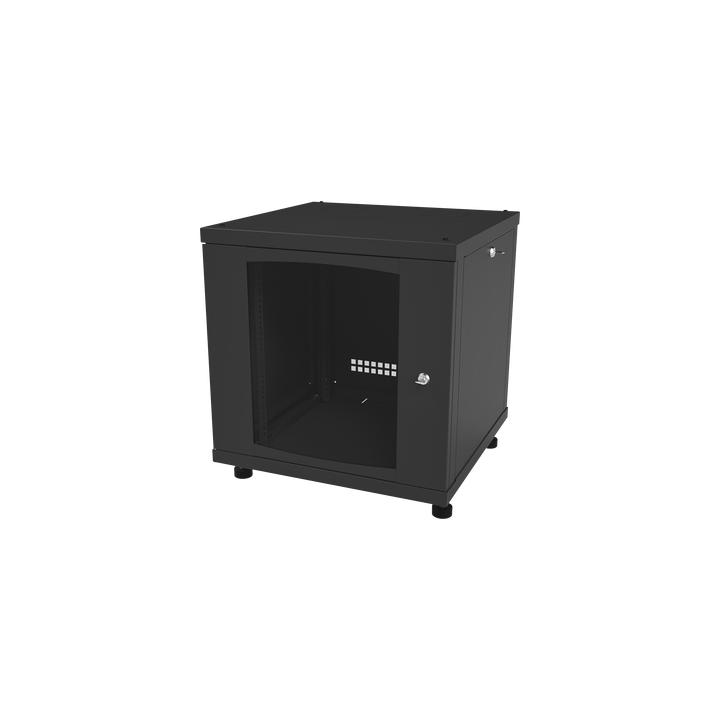 Gabinete Profesional para Telecomunicaciones de 12UR, 638 mm Profundidad.